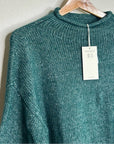 MATE The Label Luxe Alpaca Crewneck Pullover in Spruce