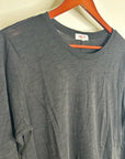 Goldie 100% Pima Cotton Lighweight Black Long Sleeve T - Shirt Top