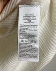 J. Crew Cashmere Silk Cream Knit Button Up Shell Vest Lightweight