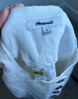 Madewell 100% Button Front Linen Shell Top in Ivory Linen
