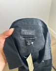 J. Crew x Baird McNutt 100% Irish Linen Garçon Classic Button-Up in Black