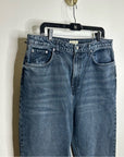 GRLFRND 100% Cotton Harlow High Rise Bootcut Jean