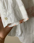 Anthropologie Maeve 100% Cotton Patchwork Paisley Tunic Button Down