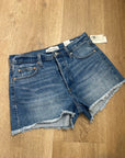 Aritzia Denim Forum 100% Cotton Denim The Ex - Boyfriend High Rise Short