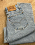 Vintage Levi's Orange Tab 100% Cotton Straight Tapered Leg High Waisted Jean