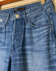 3x1 100% Cotton Two Tone Cropped Flare Jean