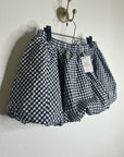 Aritzia Sunday Best 100% Cotton Bubble Hem Gingham Mini Skirt