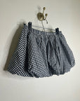 Aritzia Sunday Best 100% Cotton Bubble Hem Gingham Mini Skirt
