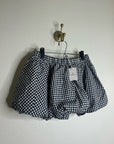 Aritzia Sunday Best 100% Cotton Bubble Hem Gingham Mini Skirt