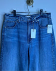 Good American 100% Cotton Good Standard Baggy Straight Leg Slouchy Jean