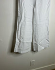 Madewell 100% Linen The Zoey Relaxed Wide Leg Pant in White