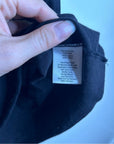 ATM 100% Cotton Black Scoop Neck Short Sleeve T - Shirt Top