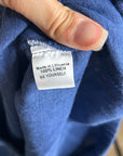 FLAX 100% Linen Blue Cropped Wide Leg Pull on Pant