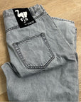 Sandrine Rose 100% Cotton Grey Denim Harem Drop Crotch Jeans