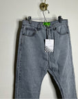 Sandrine Rose 100% Cotton Grey Denim Harem Drop Crotch Jeans