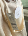 J. Crew 100% Cashmere Relaxed Fit Sweater Vest in Heather Muslin