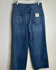 Outerknown 100% Organic Cotton The Brook Wide Leg Sea Jean