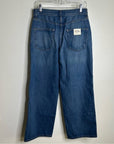 Outerknown 100% Organic Cotton The Brook Wide Leg Sea Jean