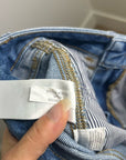 J. Crew 100% Regnerative Cotton Barrel Leg Jean in Elaine Wash