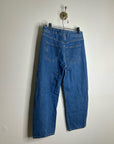 J. Crew 100% Regnerative Cotton Barrel Leg Jean in Elaine Wash