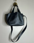 Minor History 100% Cow Leather Pebbled Leather Little Times Tote Bag Crossbody