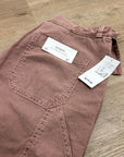 AG Cotton Linen The Noten Carpenter High Rise Straight Leg Ankle Pant