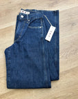 AMO 100% Cotton Frida High Rise Flare Leg Jean in Splendor Dark Denim