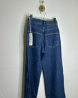 AMO 100% Cotton Frida High Rise Flare Leg Jean in Splendor Dark Denim