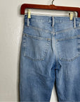 NWT Frame Denim 100% Cotton Le Original Straight Leg Distressed Jean