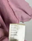 Free People 100% Cotton Pink Puff Sleeve Oversized T - Shirt Top