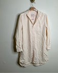 Frank & Eileen 100% Mary Famous Denim Light Pink Acid Wash Button Down Dress