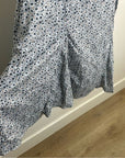 Nation 100% Organic Cotton Lighweight Floral Tie Back Tank Midi Dress