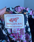 Banjanan 100% Cotton Floral Multicolor Puff Sleeve Blouse
