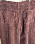Reformation 100% Organic Cotton Preston Baggy Straight Corduroy