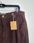 Reformation 100% Organic Cotton Preston Baggy Straight Corduroy