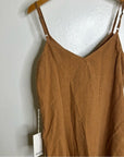 MATE The Label 100% Linen Full Length Maxi Dress in Sedona