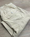 AMO 100% Cotton Tan High Waisted Straight Leg Lightweight Pull on Pant