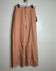 Nation LA 100% Pima Cotton Peach Lincoln Flare Split Hem Wide Leg Pant