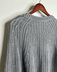 Free People 100% Cotton Chunky Knit Slouchy Sweet Nothing Cardi Sweater