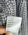 Free People 100% Cotton Chunky Knit Slouchy Sweet Nothing Cardi Sweater