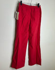 Nation LA 100% Pima Cotton Poplin Lucia Drawstring Pant in Heartbeat Red