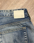 AG 100% Cotton Denim Distressed Bonnie Relaxed Cutoff Jean Shorts