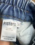 Pistola Hemp Cotton Lily Balloon Front Seamed Tapered Jean