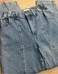 Pistola Hemp Cotton Lily Balloon Front Seamed Tapered Jean