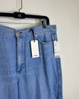 Wrangler 100% Cotton High Rise Wide Leg Worldwide 661 Soft Denim Jean