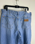 Wrangler 100% Cotton High Rise Wide Leg Worldwide 661 Soft Denim Jean