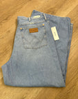 Wrangler 100% Cotton High Rise Wide Leg Worldwide 661 Soft Denim Jean