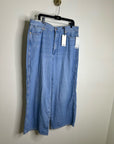 Wrangler 100% Cotton High Rise Wide Leg Worldwide 661 Soft Denim Jean