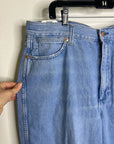 Wrangler 100% Cotton High Rise Wide Leg Worldwide 661 Soft Denim Jean