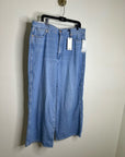 Wrangler 100% Cotton High Rise Wide Leg Worldwide 661 Soft Denim Jean
